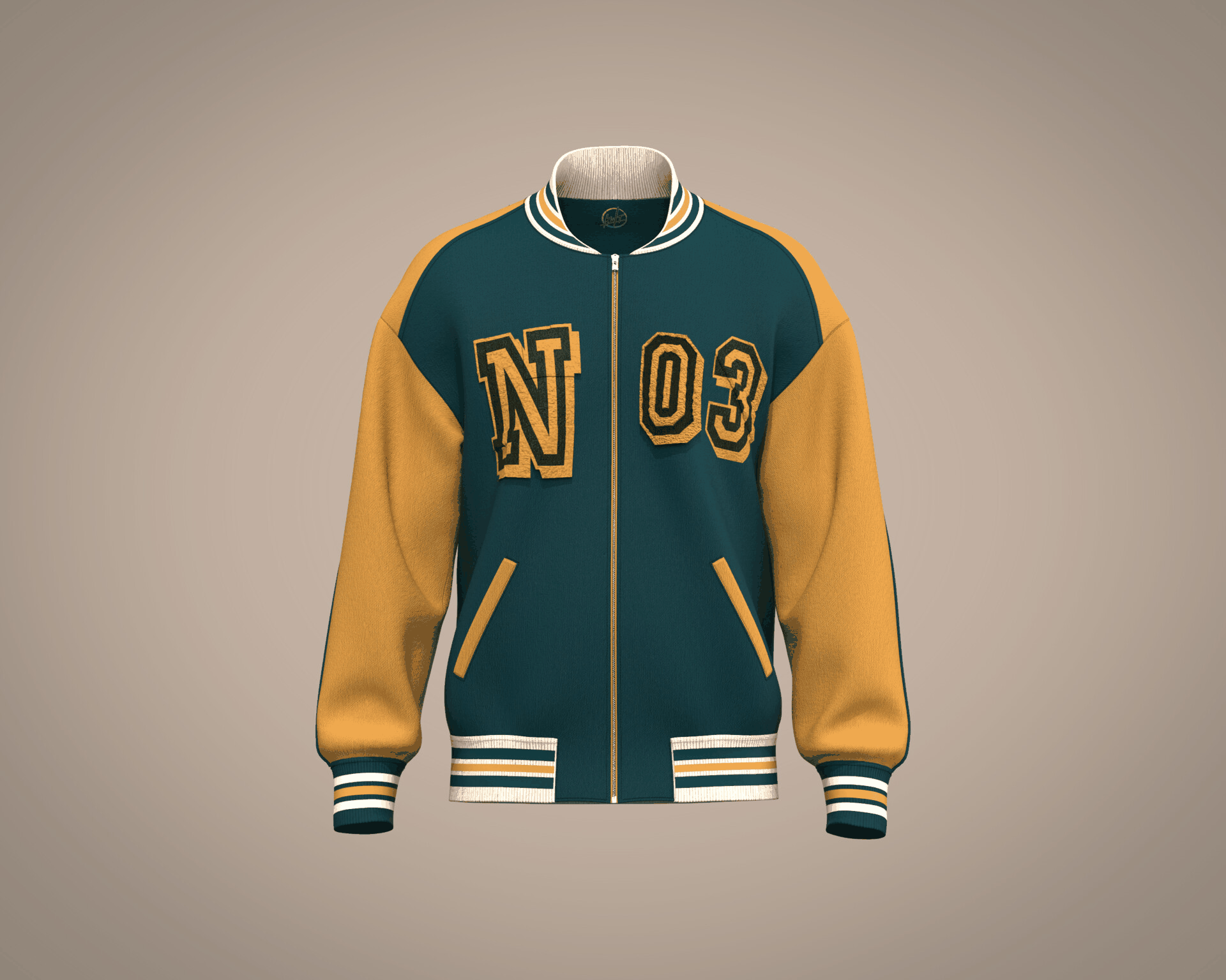 Fabric and material selection for custom varsity jackets