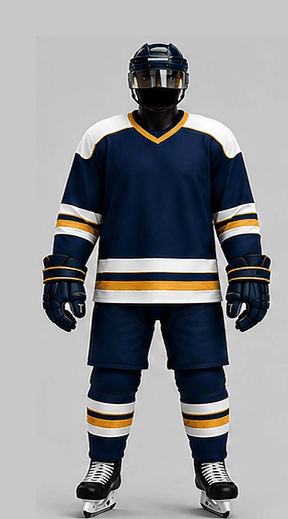 Breathable mesh fabric used in ice hockey jerseys