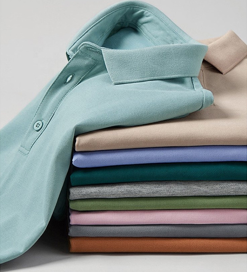 Custom polo shirt branding and garment decoration