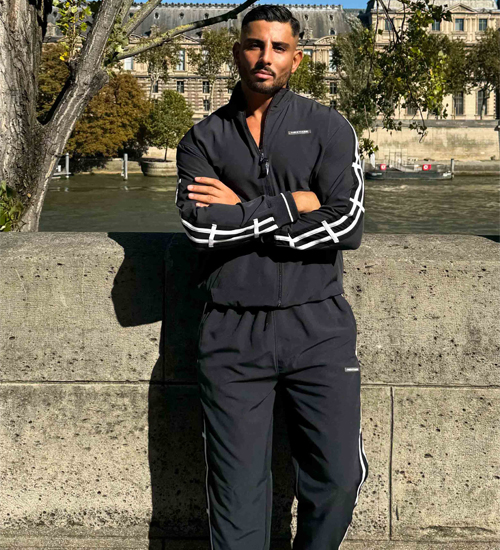 Custom tracksuit fit and sportswear construction